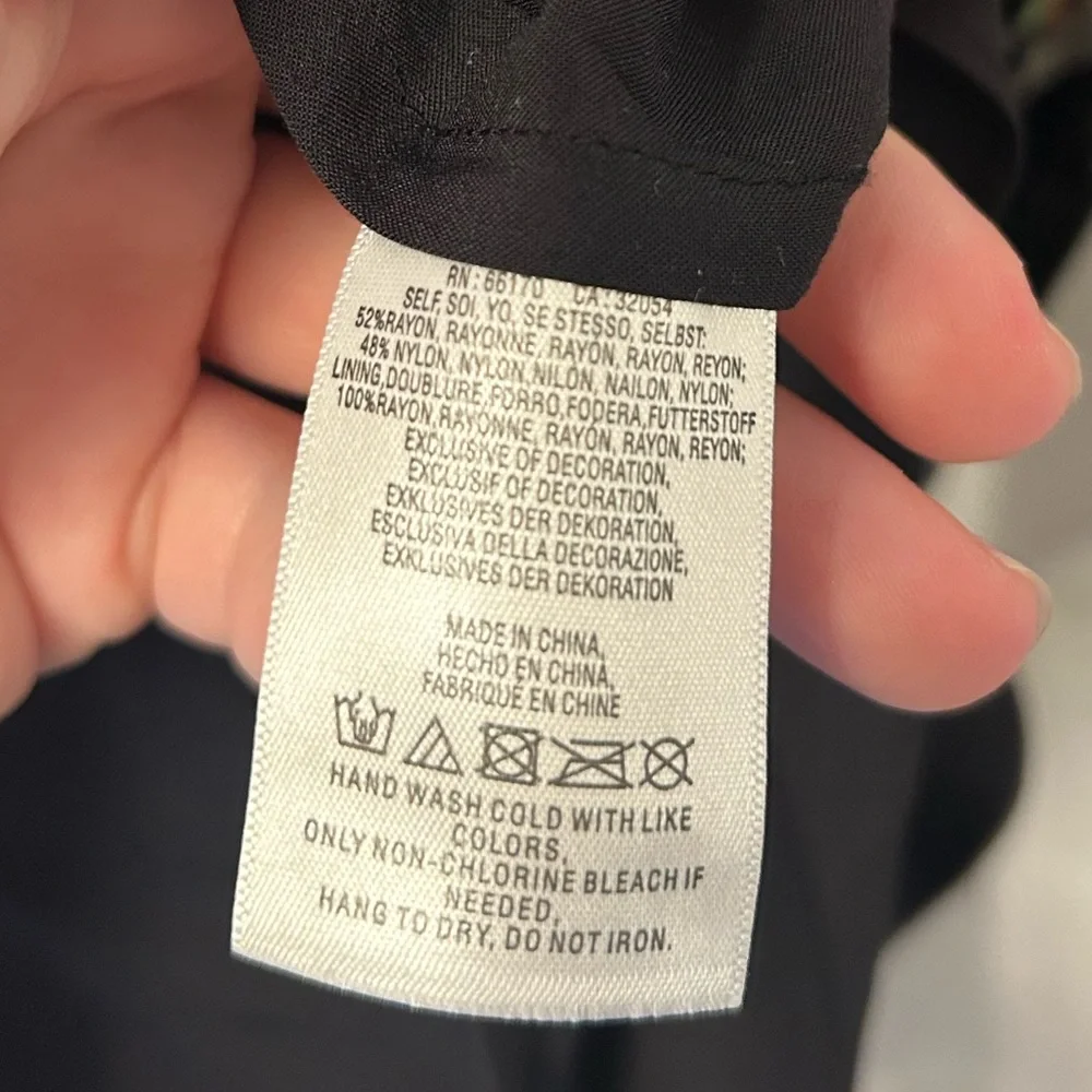 Anthropologie Daniel Rainn Velvet Bohemian Dress with Tassels Size Small - Picture 5 of 6